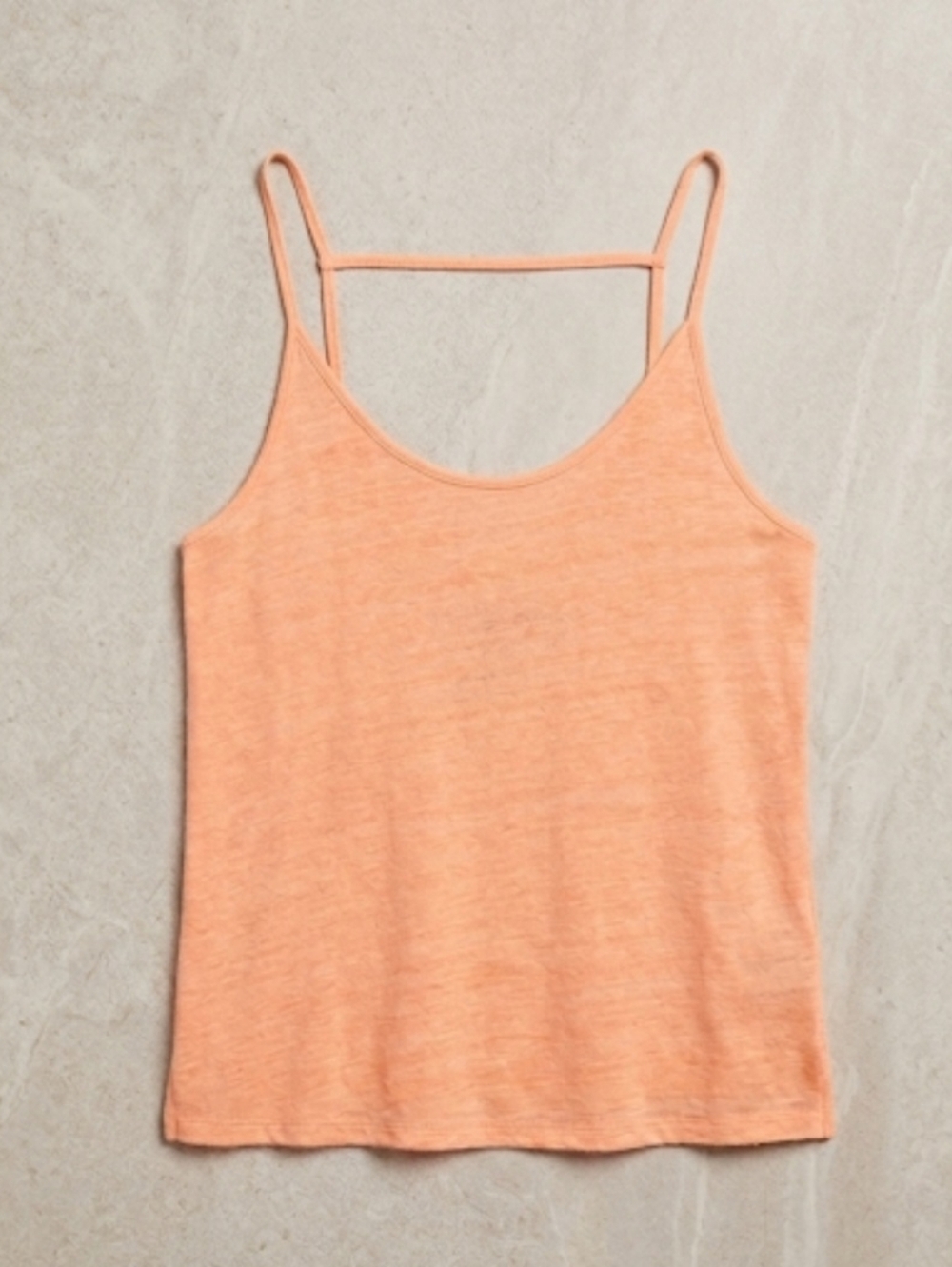 We The Free Peach Spaghetti Strap Top